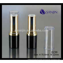 cosmetic packaging empty Lip stick tube plastic lip stick pack simple lip stick container